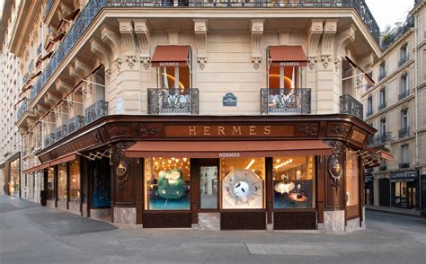 Hermes store in paris